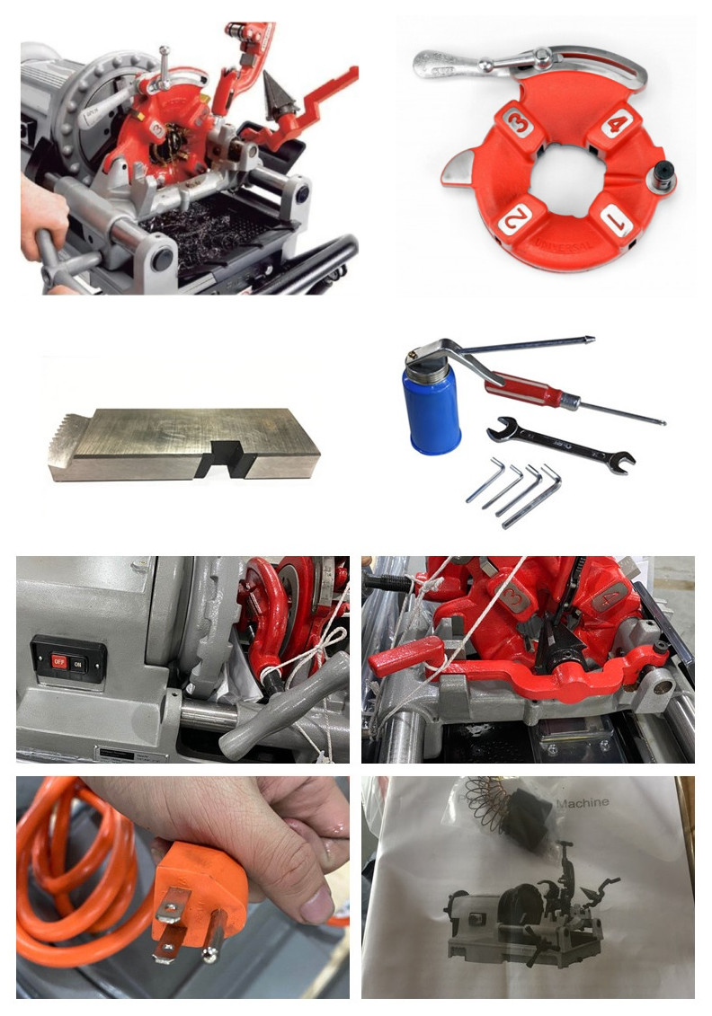 14-38 Inch pipe threader dies and die head compatible with RIDGID