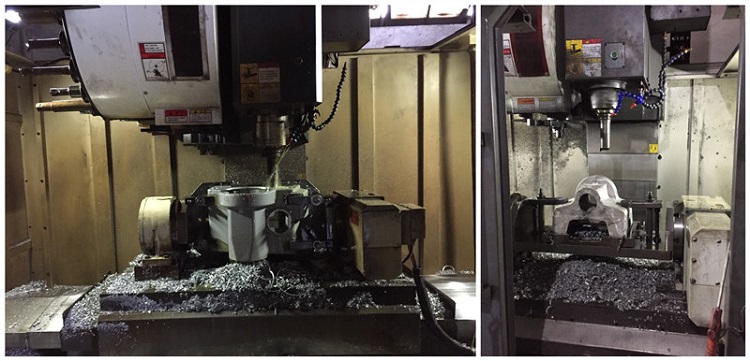 1500w Induction motor pipe threading machine