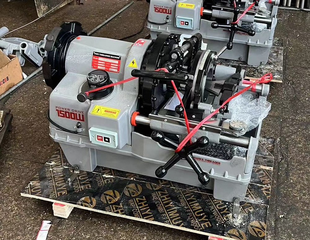 1500w Induction motor pipe threading machine