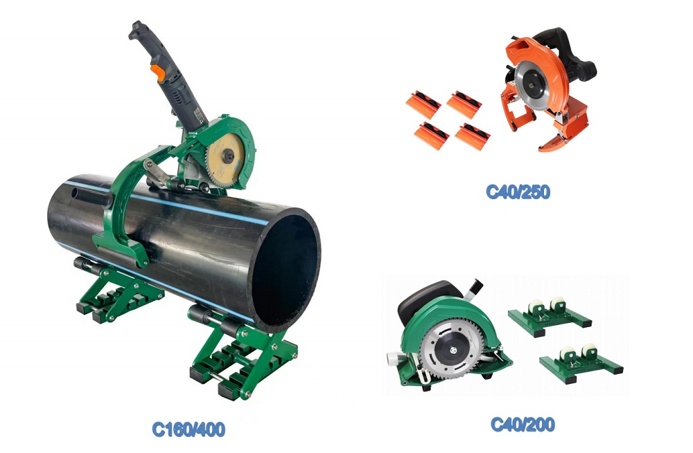 Electric hdpe pipe cutter