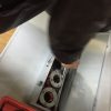 Manual ratchet threader interchangeable with 12R RIDGID dies