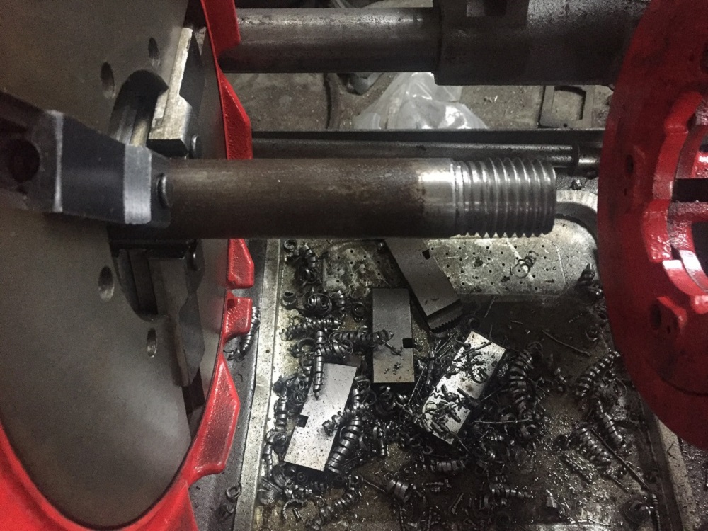 Pipe and bolt threading machine 3inch M42 multi-function