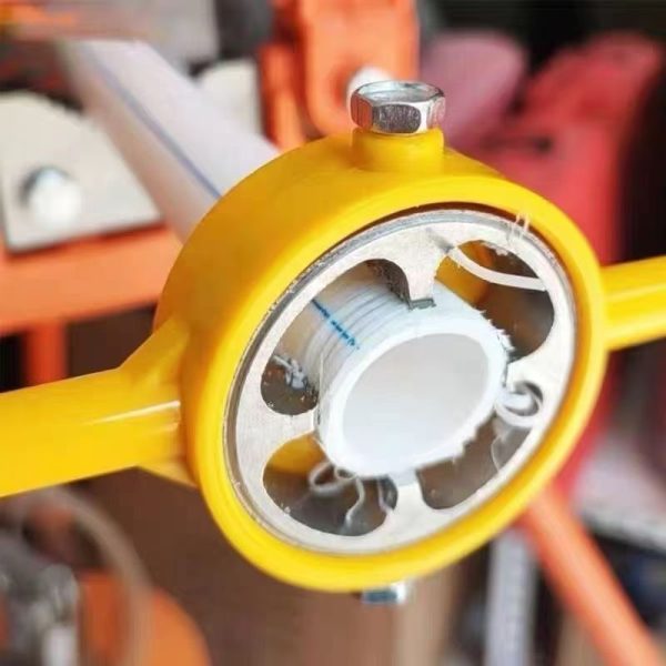 PVC pipe threader plastic tube manual threading tool